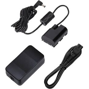 Kapaxen® ACK-E6 AC Power Adapter Kit [Fully Decoded] for Canon EOS 5DS, 5DS R, 5D Mark IV, 5D Mark III, 5D Mark II, 6D, 7D, 7D Mark II, 70D, 60D, & 60Da Cameras in Saudi Arabia