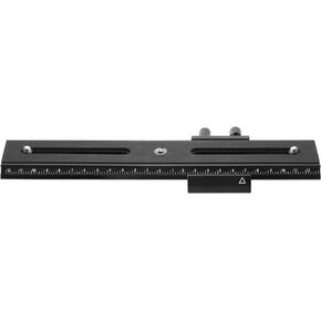 EXMAX 26cm/10.2in 2 Way Macro Shot Focusing Focus Rail Slider 1/4" Quick Screw Release Mount Camera Flash Support Plate with Standard 1/4" Screw in Saudi Arabia