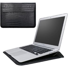 حقيبة كمبيوتر محمول نحيفة مقاس 11 بوصة لجهاز ASUS Chromebook Flip C101PA / Asus Vivobook E203MA 11.6 بوصة / Leno Yoga Tab 11 LTE/Yoga Book C930 10.8 / لجهاز iPad Pro 11 2022 / iPad Air (أسود) in Kuwait
