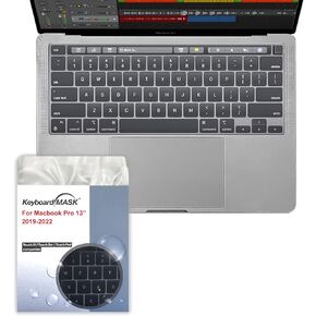 KeyboardMask for MacBook Pro 13" Matte Finish Full Cover for Keyboard + Touchbar/Pad/ID Work While Covered Ultra Thin Keyboard Cover Protector Waterproof MacBook Pro 13" (2016 2017 2018 2019 2020) in Saudi Arabia