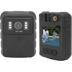 2K Ultra Body Camera, Waterproof Video Recorder, Back Clip Sport DV Camera with 1800 mAh Battery for Law Enforcement, Security Guard in Saudi Arabia