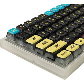 YMDK 116 مفتاح فارغ PBT بودنغ أغطية مفاتيح سموكي بإضاءة خلفية ASA غطاء مفاتيح للوحة المفاتيح الميكانيكية MX 104 96 87 84 68 in Kuwait