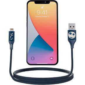 iJoy Disney Lilo and Stitch 6FT USB-A to USB-C Charger Fast Charging Braided Type-C Charging Cable High-Speed Data Sync Compatible with Android, MacBook, Google, Tablets, Monitors and More