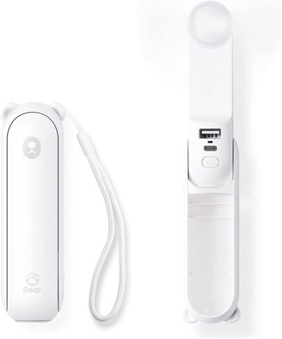 3 in 1 Foldable Fans (WHITE) in Kuwait