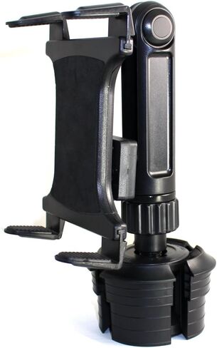 ChargerCity Xtreme Tablet Drinks Beverage Cup Holder Mount w/10inch Long Arm & 360º Swivel Adjust for All 7"-12" Screen Tablet Like Apple iPad PRO Air Mini Samsung Galaxy Tab Surface Pro/Book in Saudi Arabia