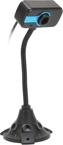 كاميرا ويب Dpofirs HD مع ميكروفون، كاميرا ويب USB 640x480 DPI مع حامل معقوفة، تركيز يدوي، مستشعر CMOS، كاميرا كمبيوتر USB عريضة للمكالمات، مؤتمرات الفيديو، البث المباشر in Kuwait