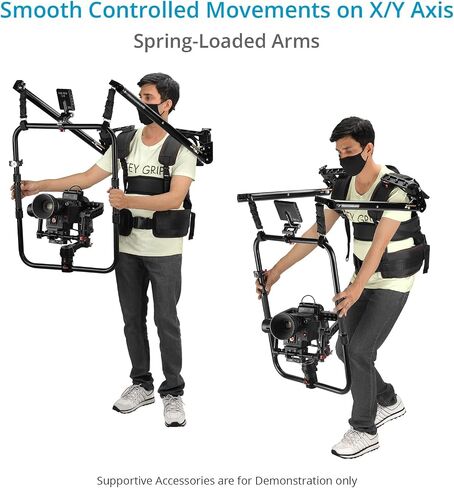 Proaim Gimbal-Bird Body Support Rig for 2-Axis / 3-Axis Camera Gimbals. Supports Top Handle-Bar & Ring-Based Gimbals & Payload Range: 5-15kg/11lb-33lb (P-GBD-01) in Saudi Arabia