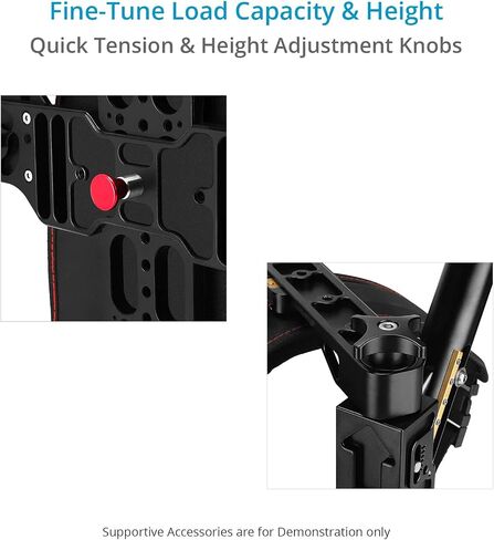 Proaim Gimbal-Bird Body Support Rig for 2-Axis / 3-Axis Camera Gimbals. Supports Top Handle-Bar & Ring-Based Gimbals & Payload Range: 5-15kg/11lb-33lb (P-GBD-01) in Saudi Arabia
