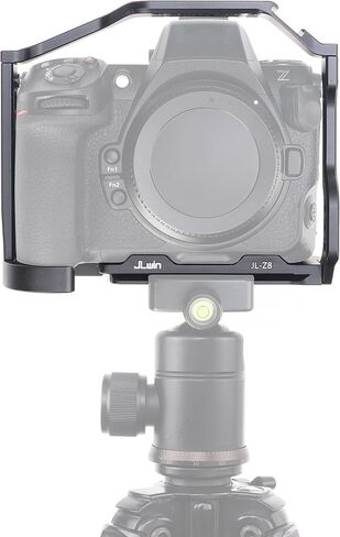 Fotga Z8 Camera Cage Stabilizer Bracket + Top Handle for Nikon Z8 Mirrorless Camera Video Making Filmmaking Compatible Arca Swiss Tripod Ball Head in Saudi Arabia