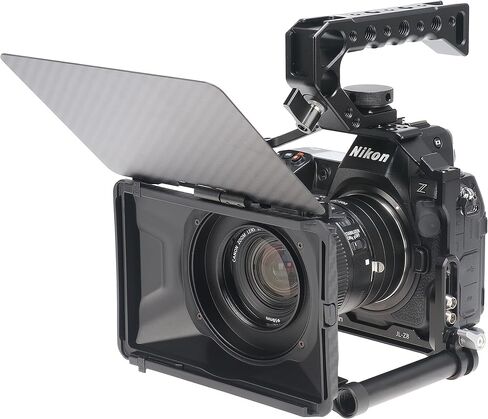 Fotga Z8 Camera Cage Stabilizer Bracket + Top Handle for Nikon Z8 Mirrorless Camera Video Making Filmmaking Compatible Arca Swiss Tripod Ball Head in Saudi Arabia