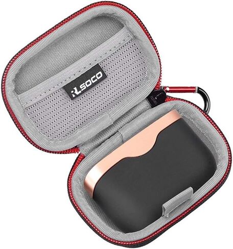 RLSOCO Carrying Case for Sony WF-1000XM5 The Best Truly Wireless Noise Cancelling Earbuds - Black (Case Only) in Kuwait