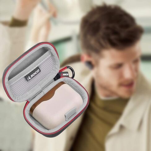 RLSOCO Carrying Case for Sony WF-1000XM5 The Best Truly Wireless Noise Cancelling Earbuds - Black (Case Only) in Kuwait