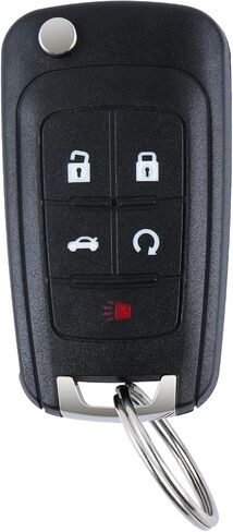 Replacement Flip Remote Fob fit for 2010-2019 Chevy Equinox,2011-2016 Cruze Malibu Camaro Trax /Buick Lacrosse Regal Verano Trunk Car Keyless Entry Uncut Key Fob (FCCID: OHT01060512) Pack of 2 in Saudi Arabia