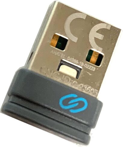 EXMUMCMR Universal Pairing USB Receiver Rechargeable for Dell WM527 WM514 KM714 KM717 WM326 WK636P Wireless Keyboard and Mouse in Saudi Arabia