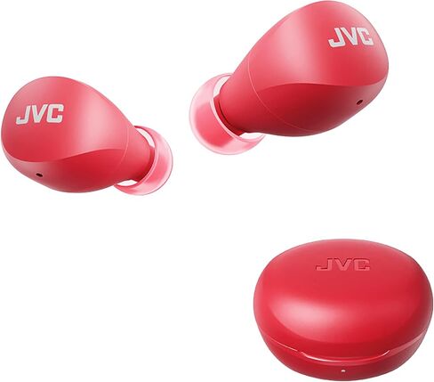 JVC Compact and Lightweight Gumy Mini True Wireless Earbuds Headphones, Long Battery Life (up to 23 Hours), Sound with Neodymium Magnet Driver, Water Resistance (IPX4) - HAA6TB (Black) in Kuwait