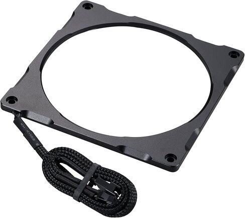 Phanteks (PH-FF140DRGBA_BK01) هالوس لوكس رقمي LED 140 مم إطار مروحة الشب، أسود in Kuwait