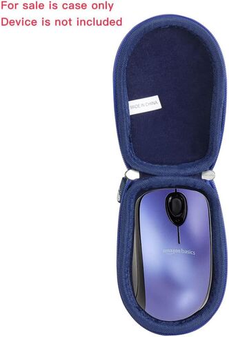 Hermitshell Travel Case for AmazonBasics Wireless Mouse Nano Receiver MGR0975 (Grey) in Saudi Arabia