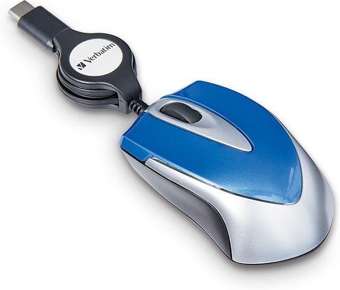 فيرباتيم ماوس ضوئي صغير للسفر بمنفذ USB-C - اسود in Saudi Arabia