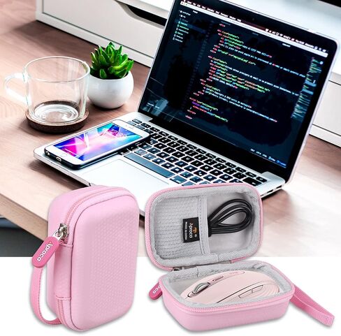 Case for Logitech MX Anywhere 3S / 3 / 2S / 2 Compact Wireless Mouse -Pink in Kuwait