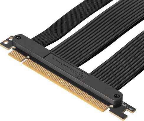تقنية SilverStone RC05 كابل PCIe مرن 220 ملم Riser 4.0 x16، SST-RC05-220 in Saudi Arabia