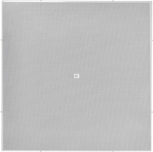 JBL Professional LCT 81C/T مكبر صوت منخفض المستوى بطول 2 قدم × 2 قدم مع محرك 8 بوصة وصوت تجاري Monoprice 120 وات 5 قنوات 100/70 فولت مع أولوية ميكروفون (بدون شعار) in Saudi Arabia