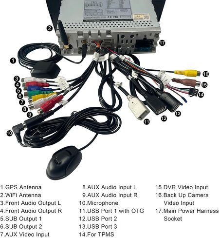 SYGAV Android Car Stereo for 2014-2017 Mitsubishi Lancer EVO X Head Unit with OEM Rockford Fosgate AMP Radio GPS Navigation in Kuwait