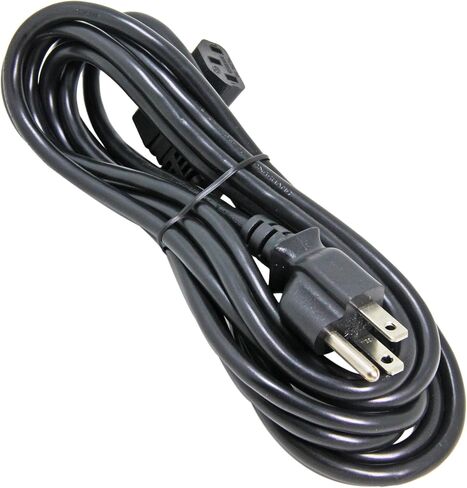 Computer Power Cord, Ancable 10ft 3 Prong Right Angle Heavy Duty AC Cables for PC Monitor TV iMac Projector, etc Other Standard IEC C13 Cord in Saudi Arabia