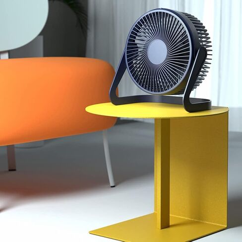 EastyGold Mini Fan USB Mini Wind Fan شخصية محمولة صغيرة مكتب مروحة 5 بوصات قابلة للتدوير طاولة سطح المكتب مروحة تبريد المنزل والمكتب والسفر التوصيل للكمبيوتر المحمول والكمبيوتر المحمول هدية in Saudi Arabia