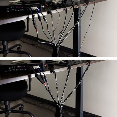 ربطات عنق باور جير مقاس 8 بوصة، 100 عبوة، نايلون متين، قفل ذاتي، 40 رطل. قوة الشد، أقصى قطر 1 7/8 بوصة، شفاف، 50300 in Kuwait