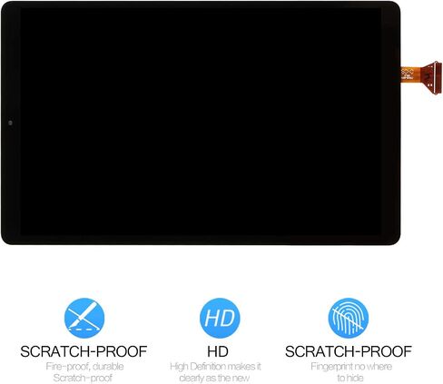 A-MIND for Samsung Galaxy Tab A 10.1 T510 T515 2019 SM-T510 SM-T515 LCD Display Touch Screen Digitizer Assembly Replacement,Front Panel & LCD Screen Repair,with Tool Set (Black) in Saudi Arabia