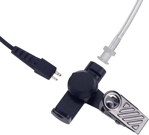 سماعة أذن KANMIT لموتورولا XPR3300 XPR3300e XPR3500 XPR3500e جهاز اتصال لاسلكي ثنائي الاتجاه مع زوج واحد من قوالب الأذن المتوسطة وسماعات رأس أنبوبية صوتية سرية وميكروفون PTT in Kuwait