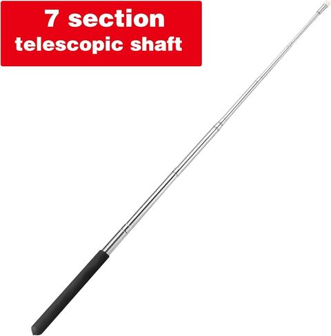 مؤشر مدرس تلسكوبي 3 قطع، مؤشر يدوي قابل للتمدد، مؤشر قابل للسحب تلسكوبي قابل للتمدد، مؤشر سبورة بيضاء وحبل للمعلمين ومعرض المدرب، يمتد إلى 99 سم in Kuwait