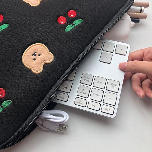 لوحة ارقام بلوتوث من ام سي سايت، لوحة مفاتيح رقمية لاسلكية متعددة الاجهزة، وضع مزدوج 3 في 1 (BT1+BT2+USB) محمول ورفيع 10 مفاتيح للابتوب وماك بوك اير/برو واي ماك وسيرفس برو - فضي in Kuwait