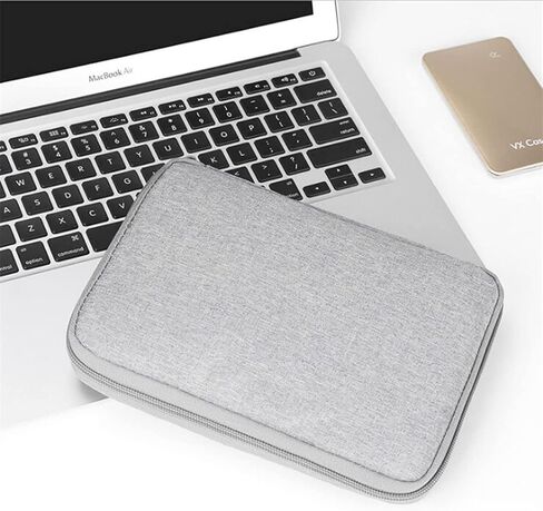 حقيبة تنظيم الإلكترونيات، حافظة EVA واقية مقاومة للصدمات، حقيبة بنك السفر، منظم سلك السفر، حقيبة منظم كابلات محمولة للتكنولوجيا لمحركات الأقراص الصلبة، والكابلات، والشاحن، والهاتف، وUSB، وبطاقة SD in Kuwait