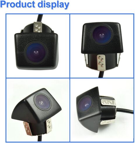 NOAUKA Waterproof IP68 Night Vision 170 Degree Car Rear View/Reversing/Reverse Camera Universal Color CCD high-Definition chip Backup Parking HD Front View Camera in Saudi Arabia