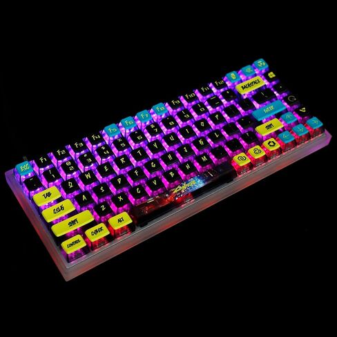 YMDK 116 مفتاح فارغ PBT بودنغ أغطية مفاتيح سموكي بإضاءة خلفية ASA غطاء مفاتيح للوحة المفاتيح الميكانيكية MX 104 96 87 84 68 in Saudi Arabia