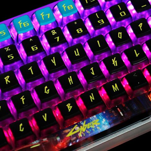 YMDK 116 مفتاح فارغ PBT بودنغ أغطية مفاتيح سموكي بإضاءة خلفية ASA غطاء مفاتيح للوحة المفاتيح الميكانيكية MX 104 96 87 84 68 in Saudi Arabia