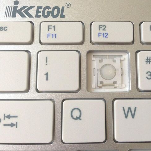 iKKEGOL USB Slim Mini Wired 78 Key Small Super Thin Compact Keyboard for Desktop Laptop PC Win 7 Mac (White) in Saudi Arabia