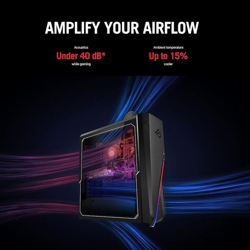 كمبيوتر مكتبي للألعاب ASUS ROG Strix G15 الأحدث لعام 2023، Intel Core i7-12700F يصل إلى 4.9 جيجا هرتز (12 مركزًا)، رسومات NVIDIA GeForce RTX 3060، ذاكرة وصول عشوائي 16 جيجابايت، 1 تيرابايت SSD، Wi-Fi 6، بلوتوث، Windows 11 Home in Saudi Arabia