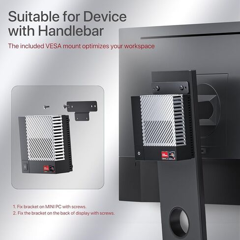 كمبيوتر صغير PELADN HA-2، AMD Ryzen 7 5800U (8C/16T حتى 4.4 جيجا هرتز)، 16 جيجا DDR4، 512 جيجا NVME SSD، Win 11 Pro، 4K@60 هرتز HDMI، WiFi 5، Dual LAN Bluetooth 4.2، أجهزة كمبيوتر سطح المكتب المدمجة. in Kuwait