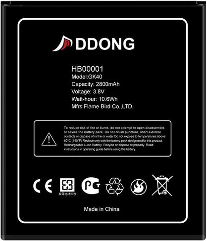 بطارية بديلة DDONG GK40 لجهاز Motorola Moto E5 Play XT1921-1 XT1921-3، Moto E3، Moto E4، Moto G4 Play XT1607، بطارية Moto G5 XT1601 in Kuwait