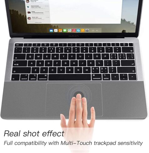 Pack of 2 - Ecomgenic Laptop touchpad Protector trackpad Cover Grey for Lenovo 300e Chromebook Gen 3 11.6 inch Laptop in Saudi Arabia