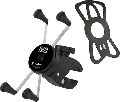 RAM MOUNTS X-Grip Large Phone Mount with Low-Profile RAM Tough-Claw RAM-HOL-UN10-400-2U for Rails 0.625" to 1.14" in Diameter in Saudi Arabia