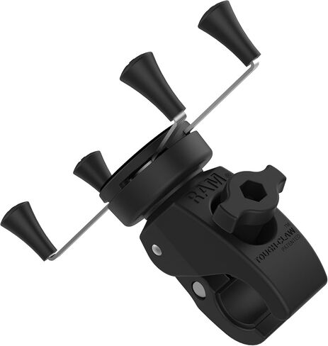RAM MOUNTS X-Grip Large Phone Mount with Low-Profile RAM Tough-Claw RAM-HOL-UN10-400-2U for Rails 0.625" to 1.14" in Diameter in Saudi Arabia