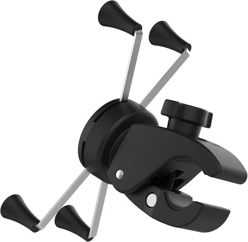 RAM MOUNTS X-Grip Large Phone Mount with Low-Profile RAM Tough-Claw RAM-HOL-UN10-400-2U for Rails 0.625" to 1.14" in Diameter in Saudi Arabia