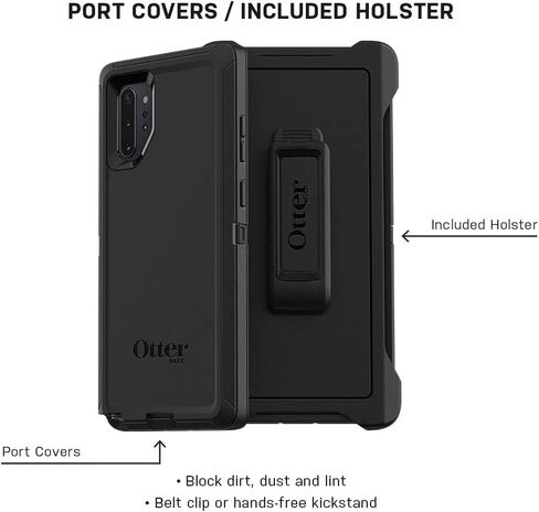 OtterBox Defender Series SCREENLESS Case Case for Galaxy Note10+ - Purple Nebula (Winsome Orchid/Night Purple) in Saudi Arabia