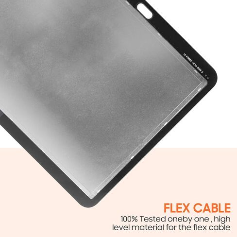 استبدال الشاشة لجهاز Samsung Galaxy Tab Active Pro SM-T540 SM-T547 شاشة LCD تعمل باللمس محول رقمي كامل، مع أدوات (أسود) in Kuwait