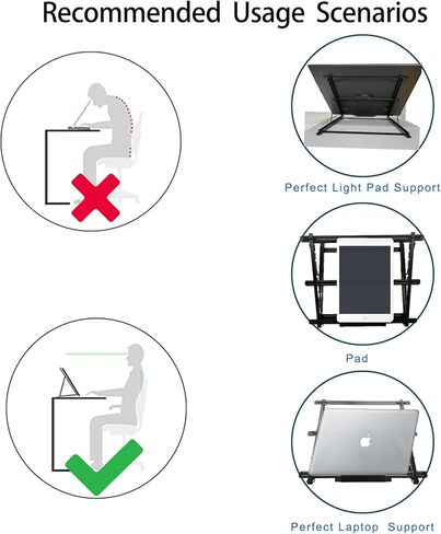 حامل كمبيوتر محمول WELZK 12 من السيليكون المضاد للانزلاق، حامل معدني محمول كبير مقاس 13.4 × 11.5 بوصة. يستخدم على نطاق واسع لحامل لوحة الإضاءة، وحامل لوحة الإضاءة، وحامل اللوحة الماسية، وحامل التتبع، إلخ in Kuwait