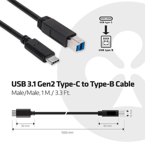 كابل USB 3.1 نوع سي الى USB نوع A من كلوب ثري دي، CAC-1523 in Kuwait