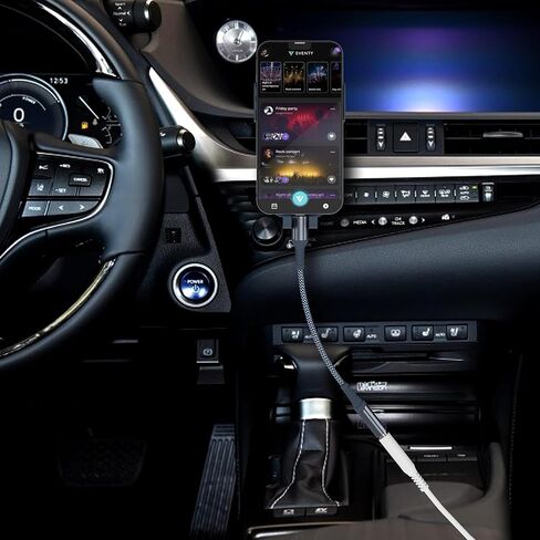 محول مقبس سماعة الرأس Basesailor iPhone Lightning إلى 3.5 مم، محول صوت Apple مضفر من النايلون المعتمد من MFI إلى Aux Dongle لهاتف iPhone 14 13 12 11 Plus Pro Max SE Xs Xr X 8 7، iPad 8th 9 الجيل التاسع in Kuwait